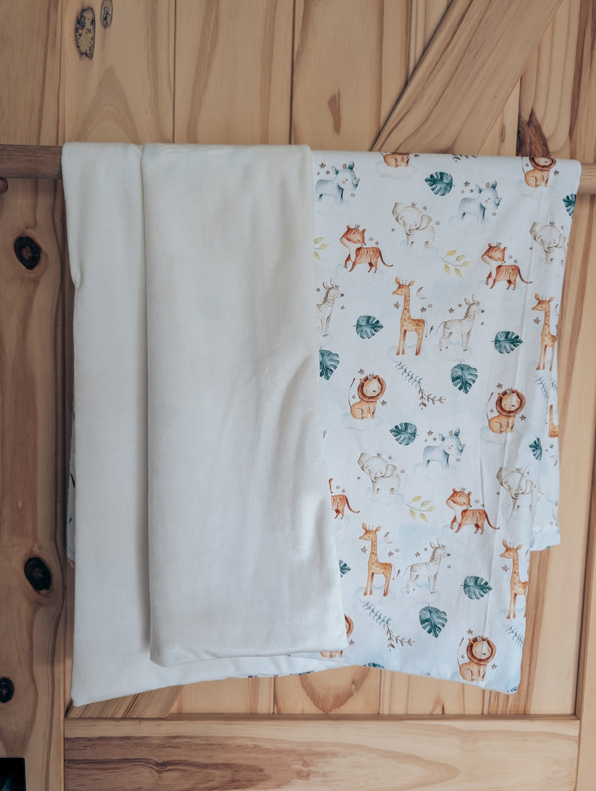 Safari Jungle baby blanket
