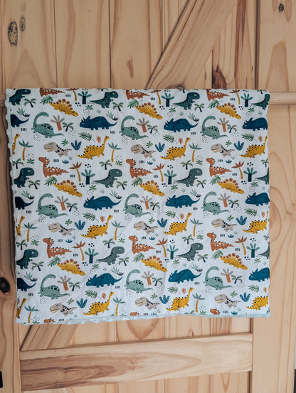 Dino dreams baby blanket