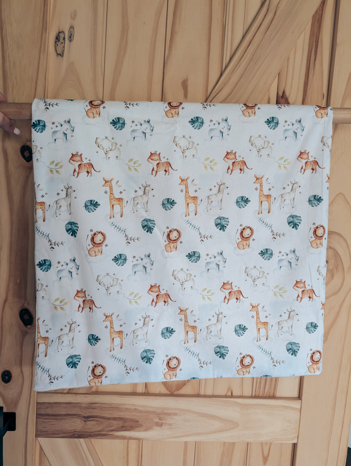 Safari Jungle baby blanket